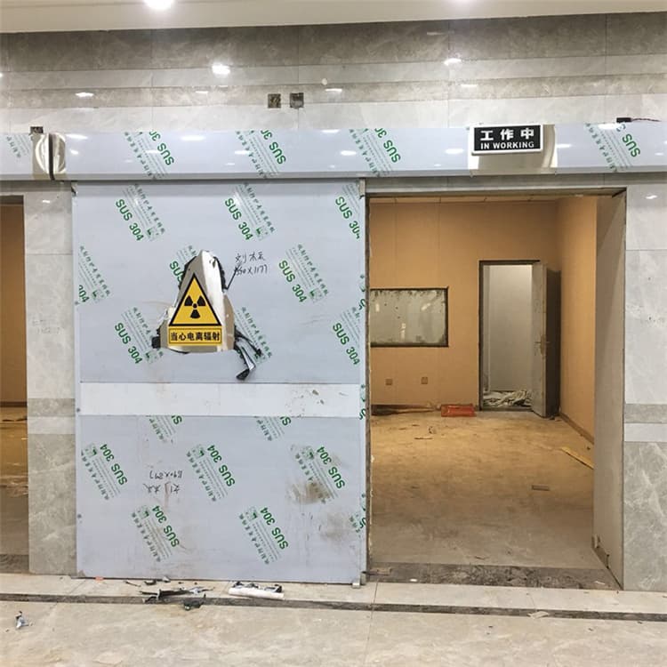 昌邑双扇电动防护铅门